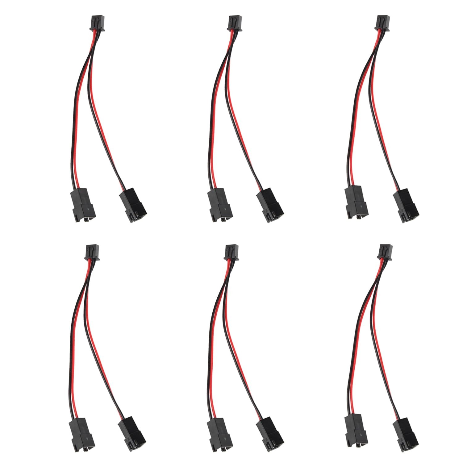 3D Printer 6PCS Cooling Fan Cables, Cables