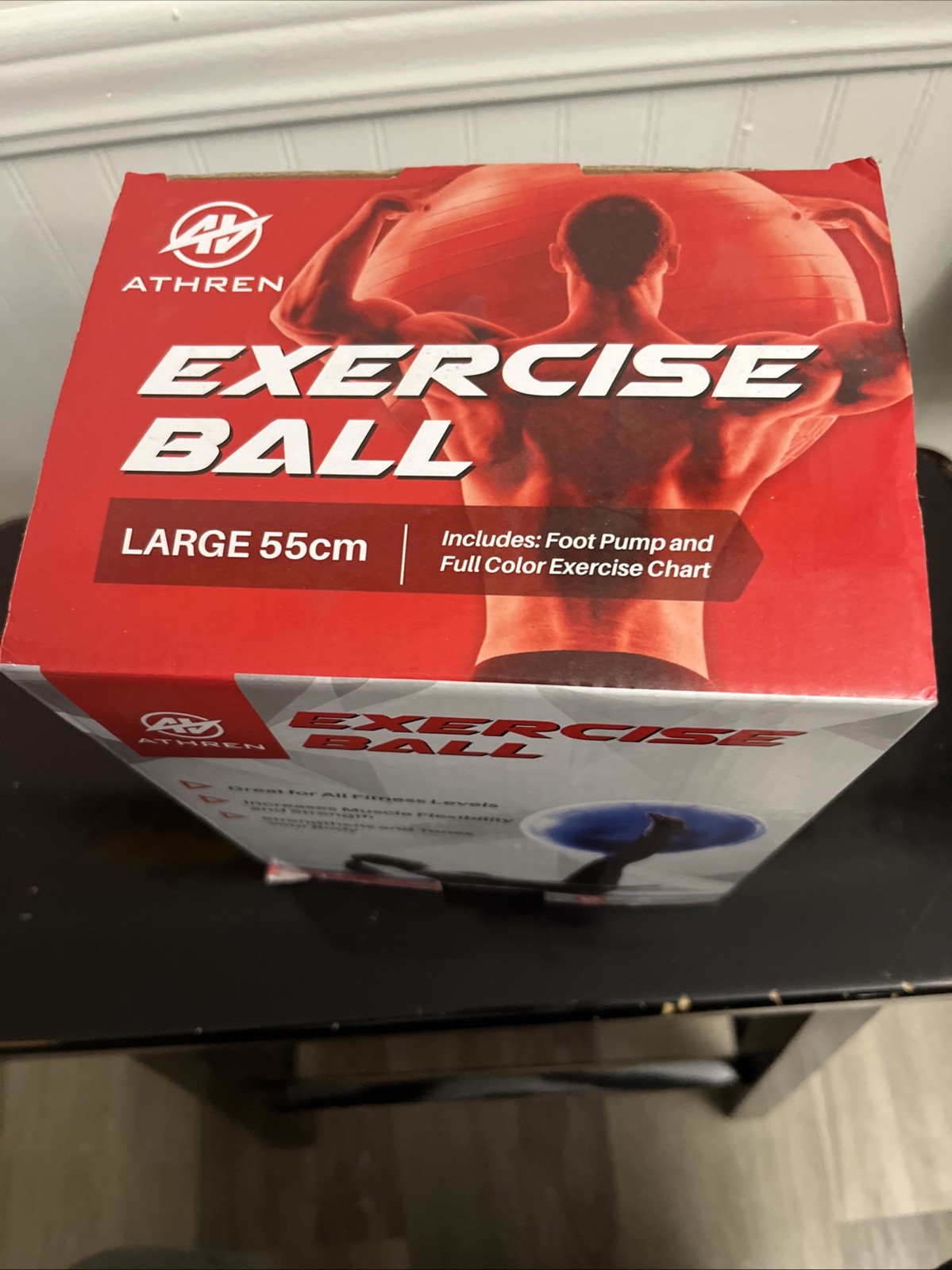 Athren Exercise Ball 55 cm Purple