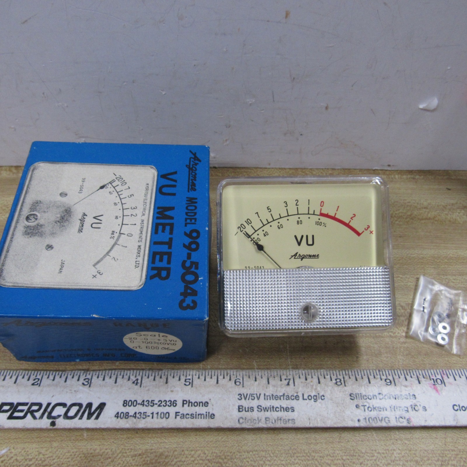 METER PANEL VU dB