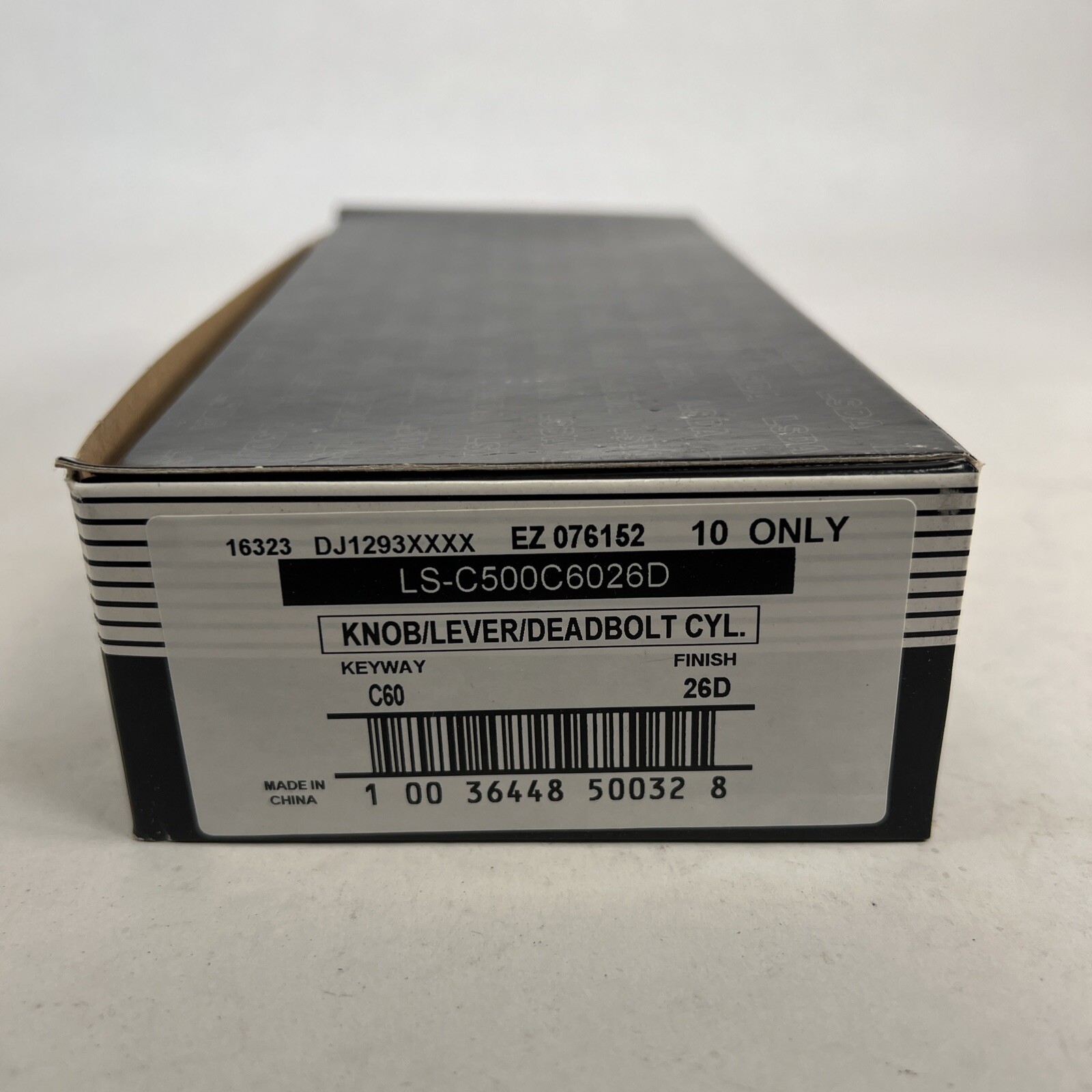 Lot Of 10 LSDA LS-C500C6026D KIK/KIL CYLINDER, CORBIN KEYWAY 2 KEYS