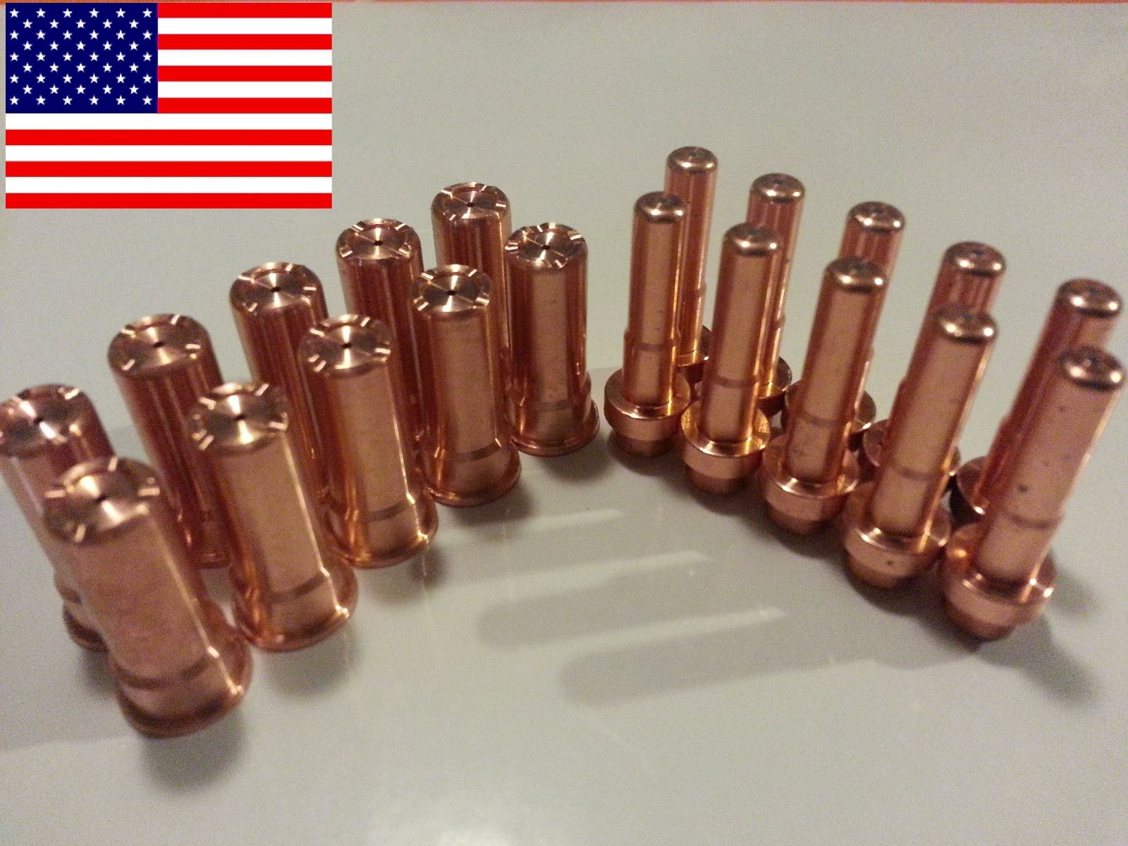 20pc Extended Electrodes + Drag Nozzles for Eastwood© Versacut© 40 Versa cut 40