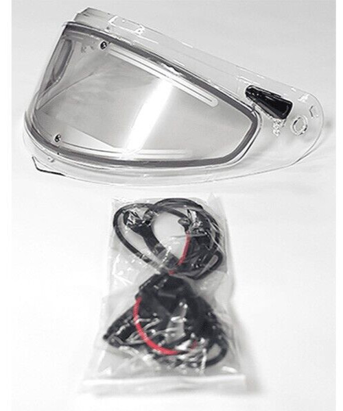 New OEM Castle X C-06 Clear Lens Electric Shield CX390 Full Face Helmet - 37-571