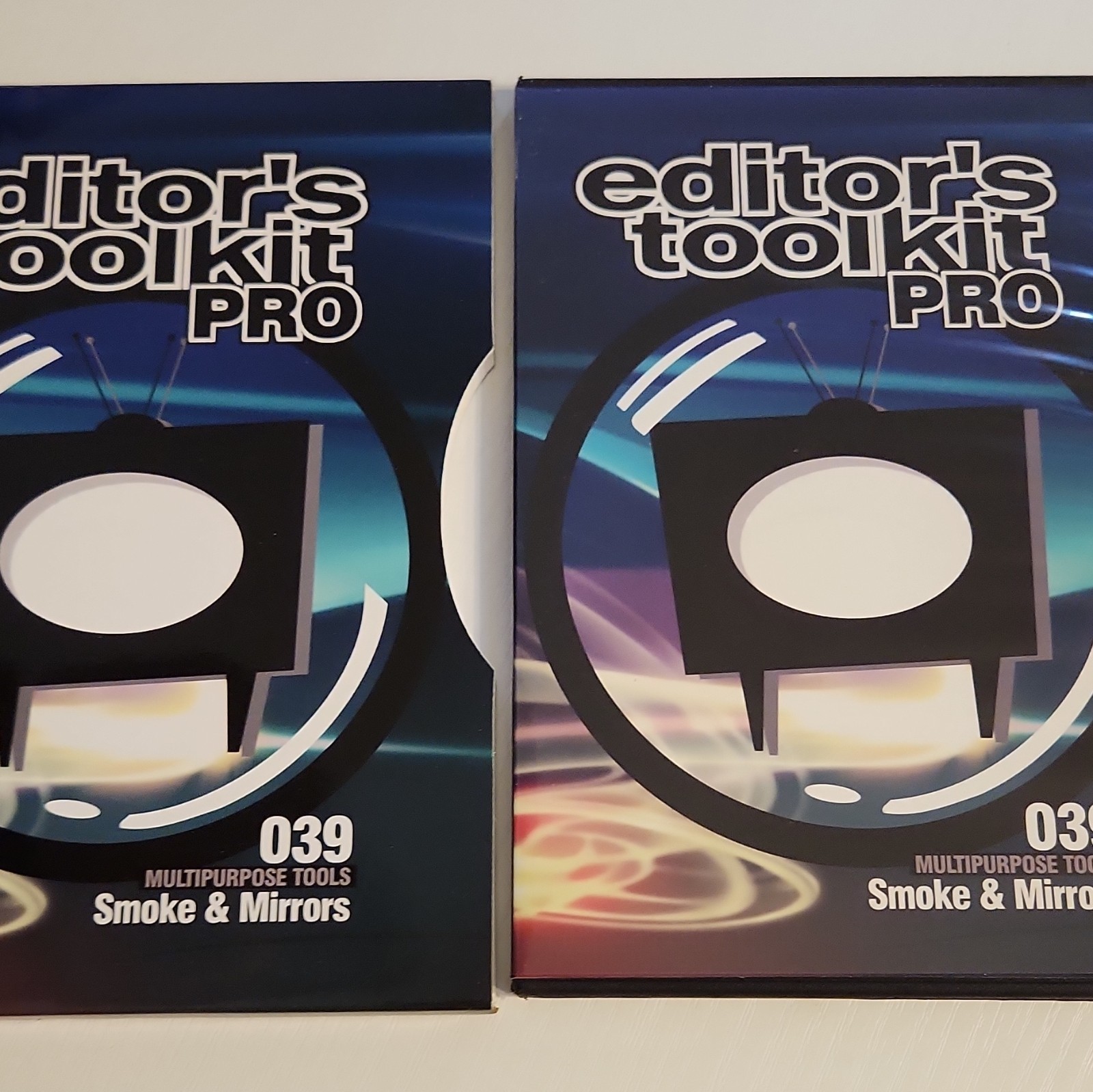 Digital Juice Editor's Toolkit Pro 039 Smoke & Mirrors Multimedia Tools DVD