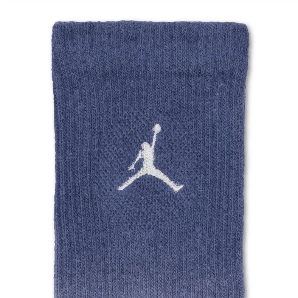 Nike Air Jordan Mens Everyday Crew Socks Size Large 8-12 Indigo Blue HJ2446 410