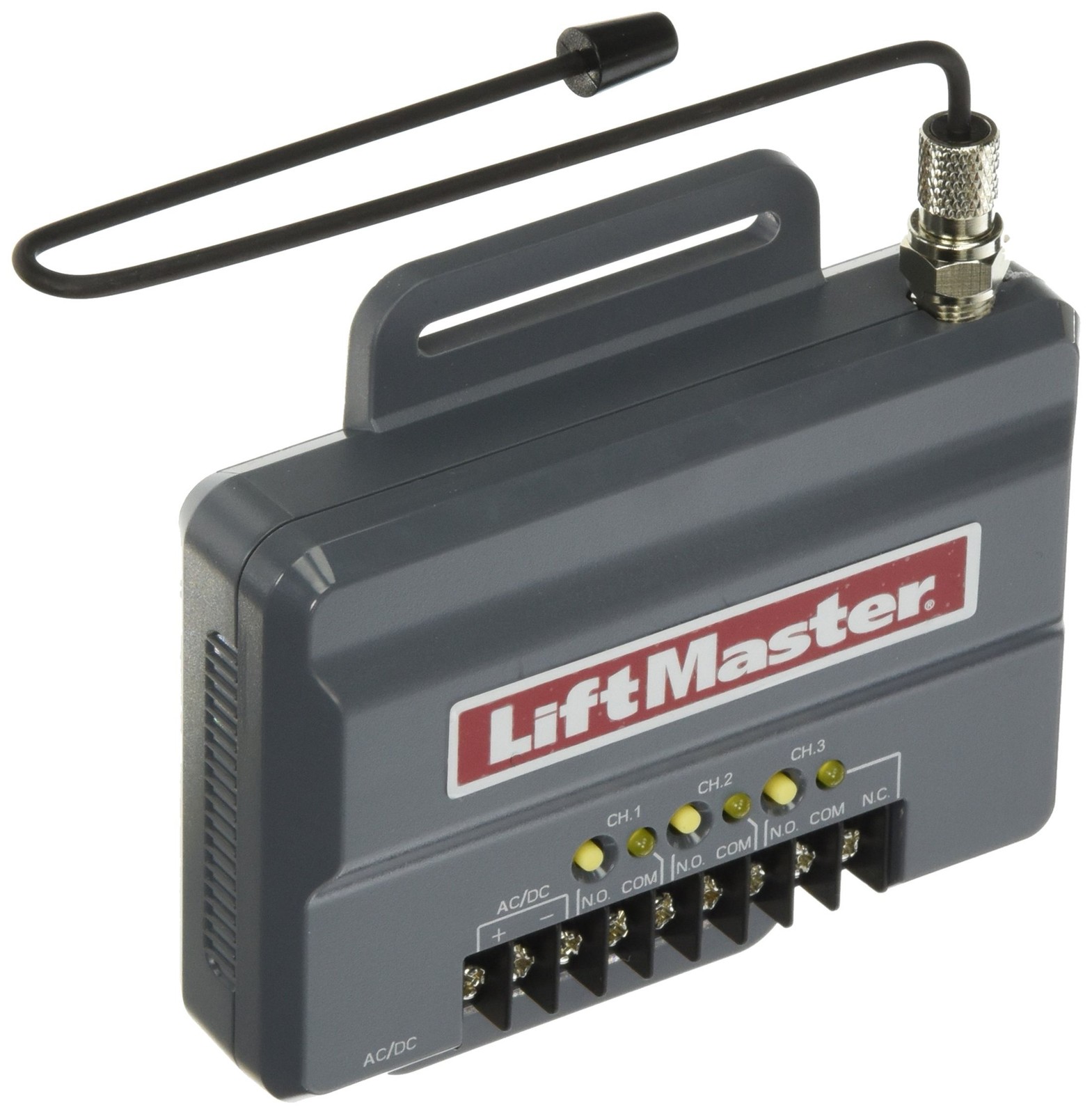 LiftMaster 850LM Universal Gate/Garage Door Opener Receiver, Grey