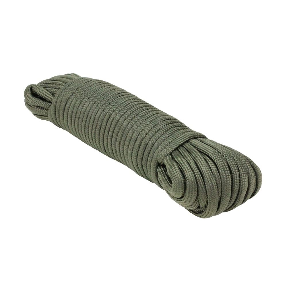 3008.0481 Type III 550 Paracord Commercial Grade - 5/32" x 100', OD Green