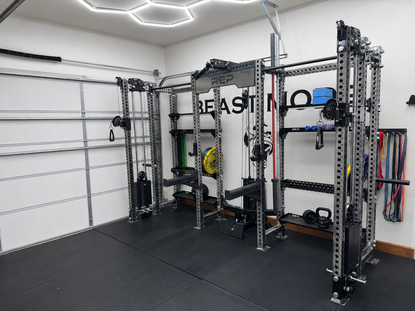 REP Fitness Hyperion - Flagship Rack System - Excellent Condition - Spicewood TX