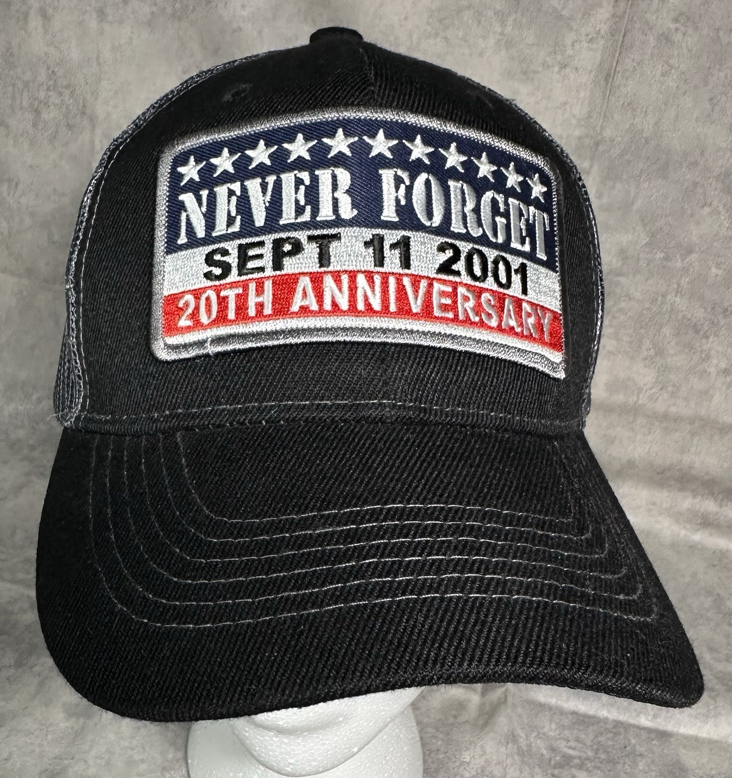 9-11 Never Forget Truckers Hat Men’s Baseball Cap (Adult Adjustable)