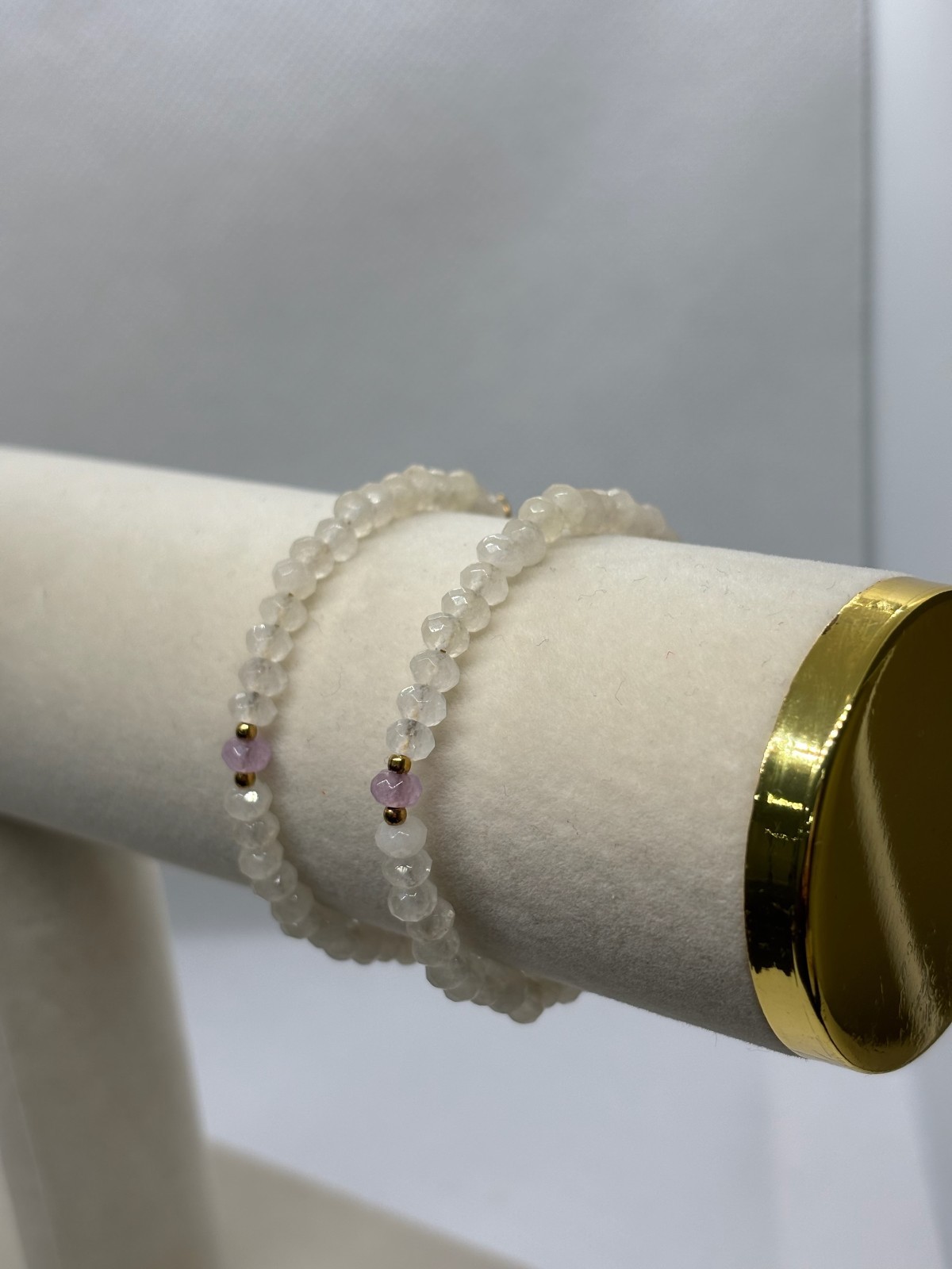 Teething Pain Anklet Bracelet, High Quality Therapeutic Gemstones