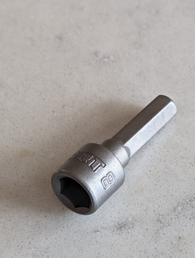 Hart Metric Nut Driver Bit 1/4" Hex Shank Socket - PICK YOUR SIZE
