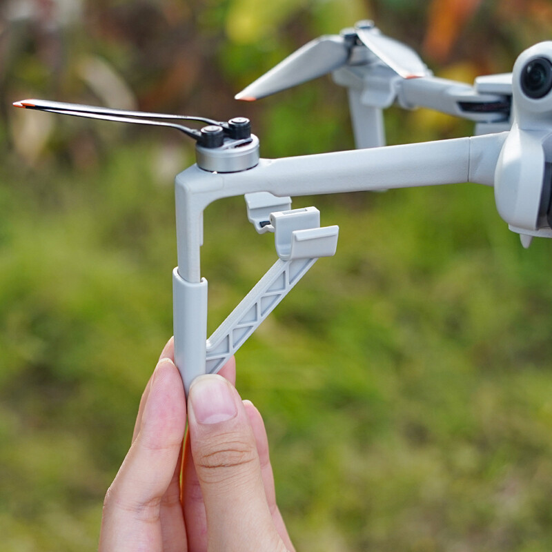 For DJI MINI 4 PRO Drone ABS Heighten Tripod Landing Gear Protector Accessories