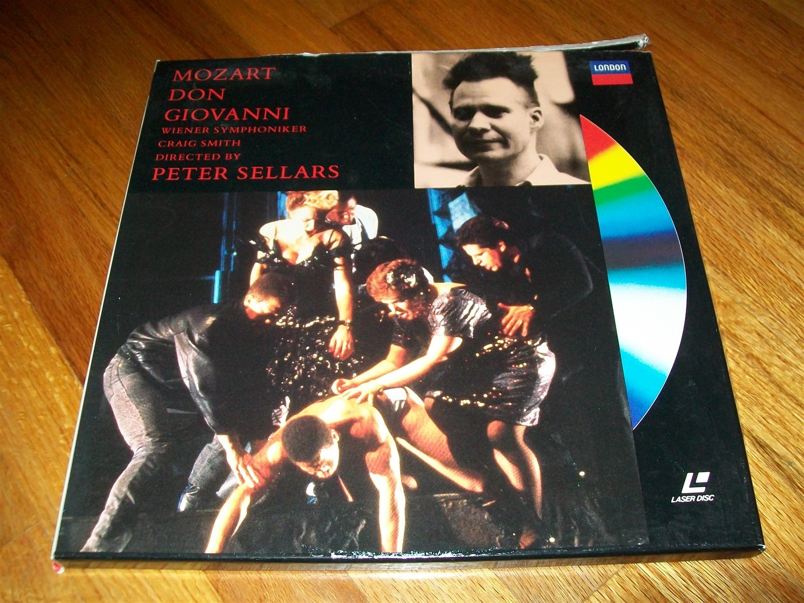 DON GIOVANNI 2-Laserdisc LD BOXED SET OPERA PETER SELLARS DIRECTS VERY GOOD