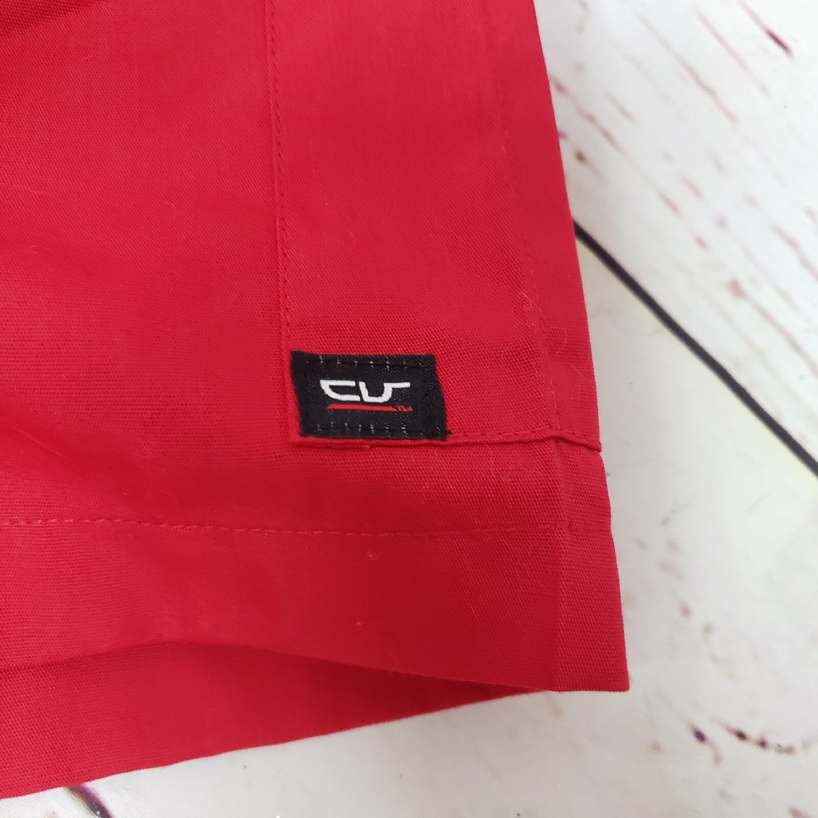 UA Uniforms Chefs Jacket - MEDIUM - Double Button Red & Black - NEW WITH TAGS