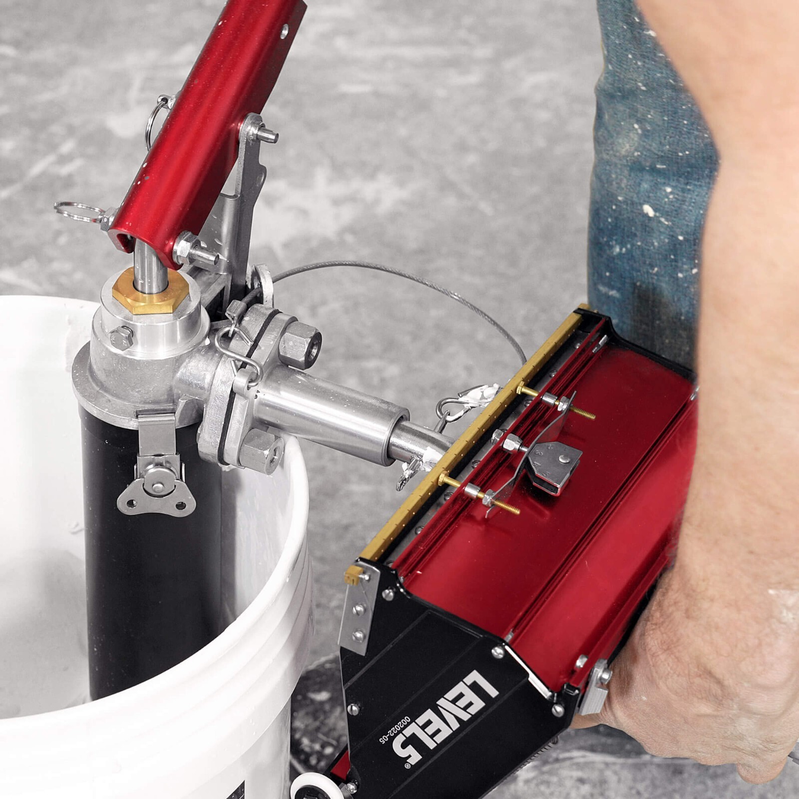 LEVEL5 Flat Box 10" + 42" Standard Handle LEVEL 5 TOOLS | 4-565