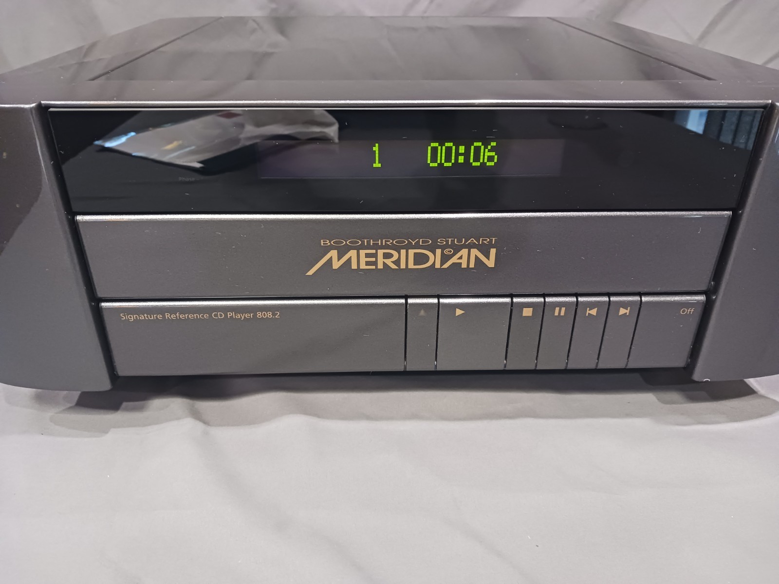 BOOTHROYD STUART MERIDIAN SIGNATURE REFERENCE CD PLAYER 808.2