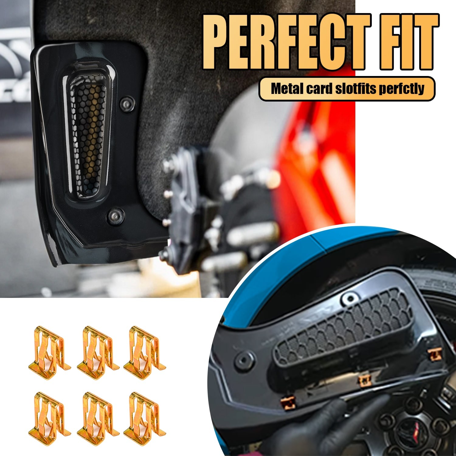 Carbon Flash XL Extended Fender Guards Mud Flaps For Corvette C8 Z06 E-Ray 2023+