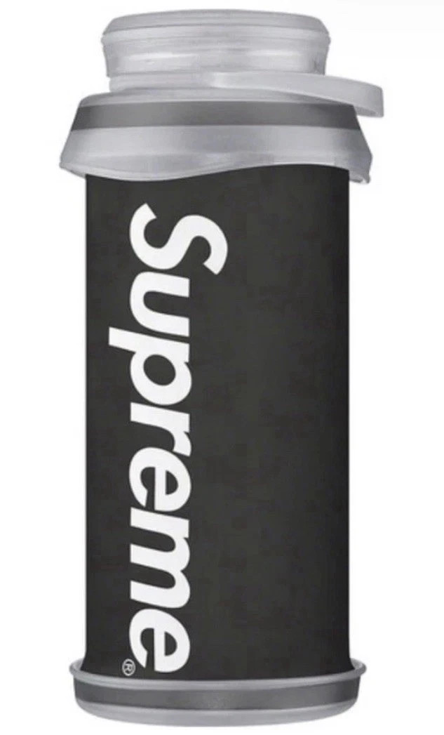 Supreme HydraPak Stash 1L 32OZ Black Flexible Bottle Accessory FW20 BRAND NEW