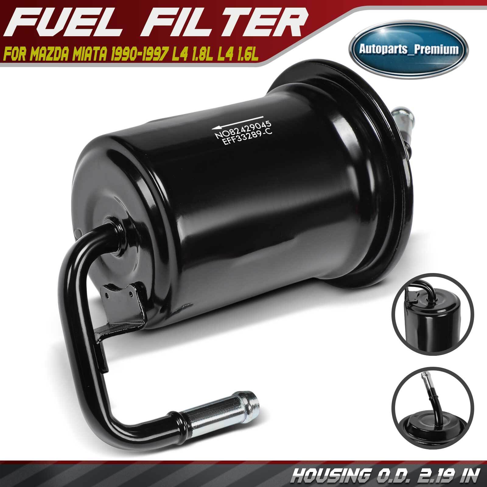 Fuel Filter for Mazda Miata 1990 1991-1997 L4 1.8L L4 1.6L GAS DOHC B61P134809U