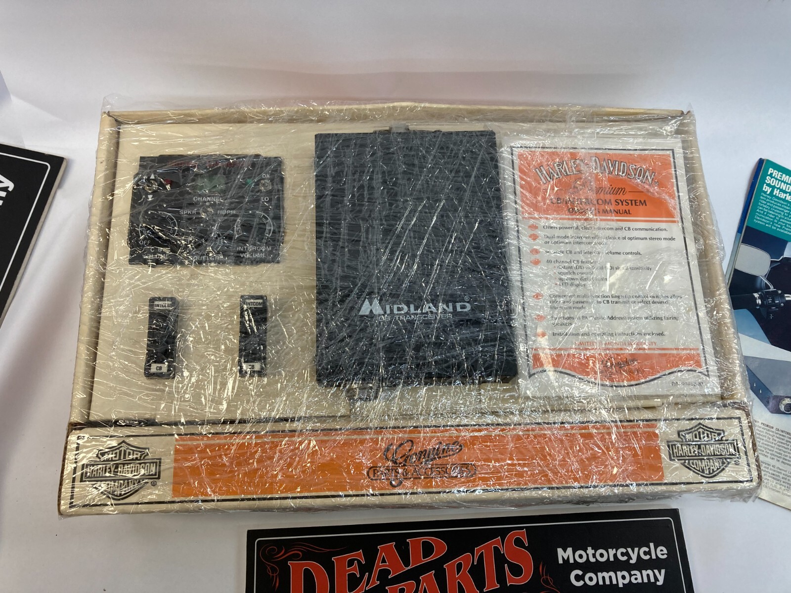 Harley NOS OEM CB intercom system 77075-87