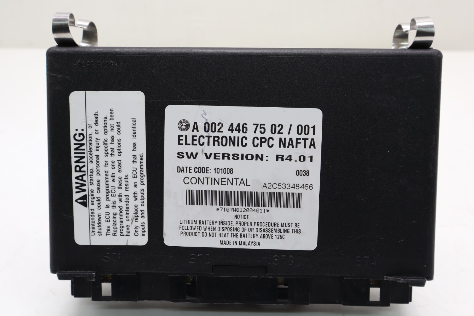 Continental Freightliner Electronic CPC PN: A 002 446 75 02/001 A2C53348466 (#8)