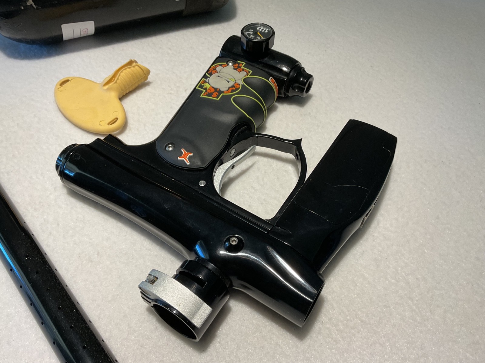 Empire Invert Mini Paintball Gun With Contract Killer Graphic Grip Untested