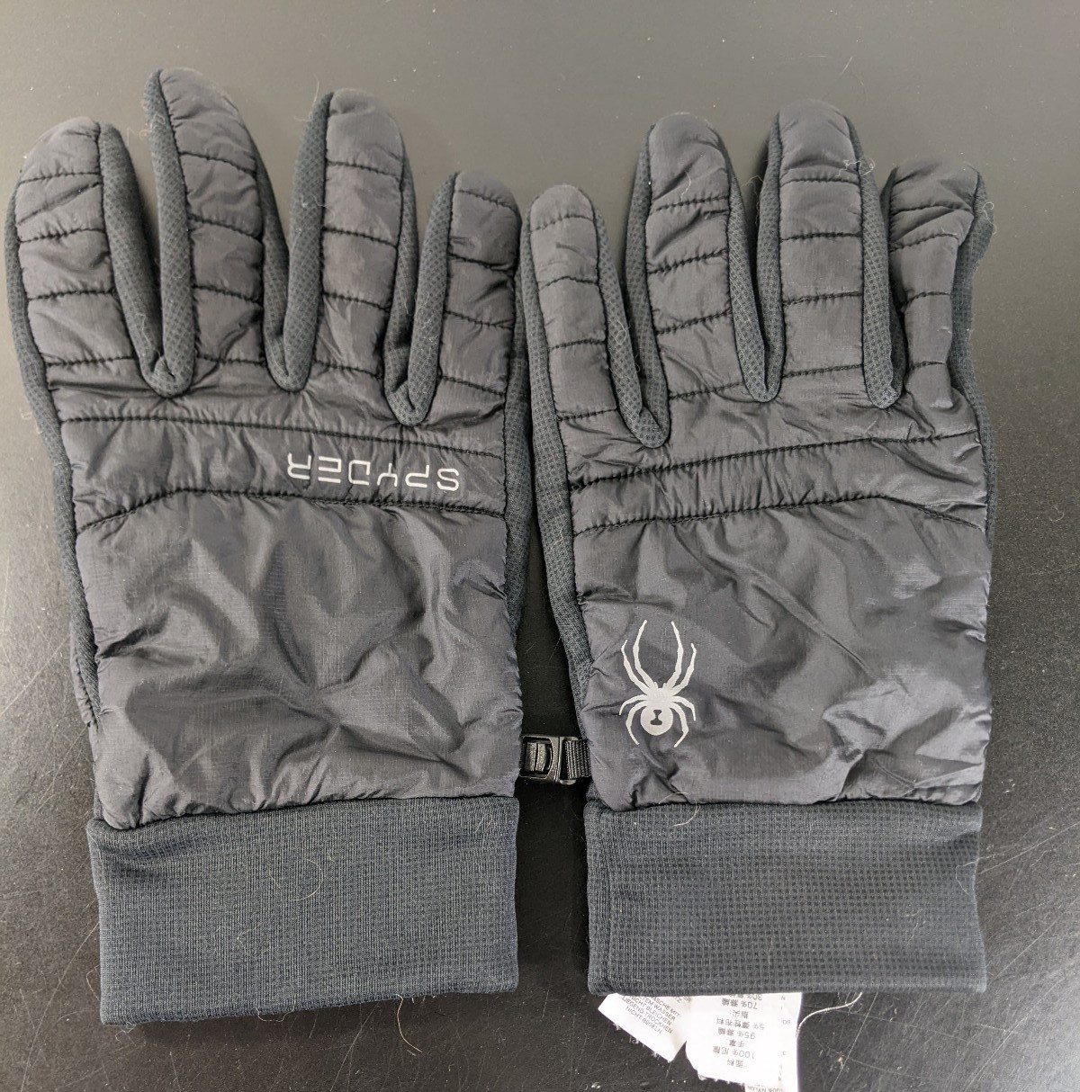 SPYDER Thermoweb Glissade Hybrid Men’s Black Winter Gloves 185036 XL