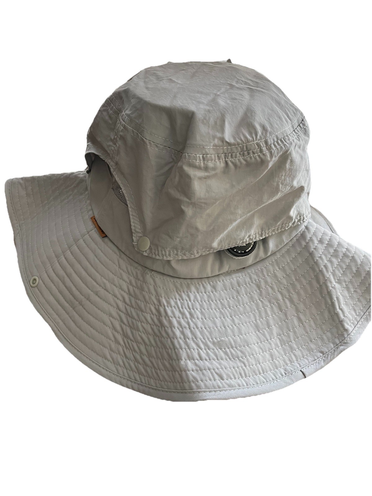 Sukeen Wide Brim Rotating Lightweight Gray Instant Cooling Hat NWT