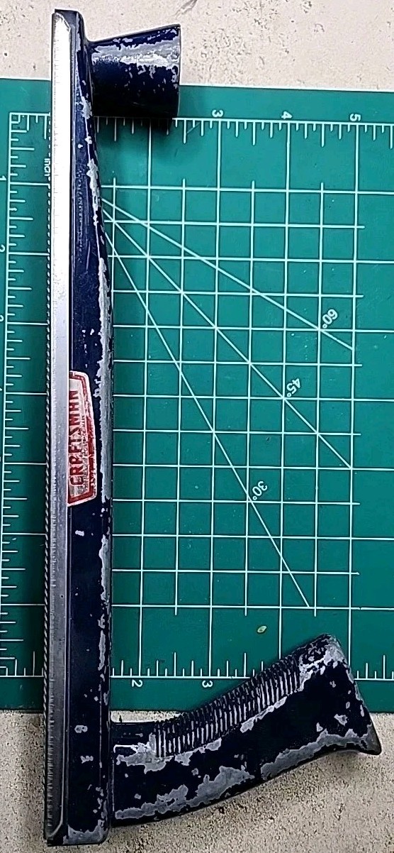Craftsman Vtg Rasplane Hand Tool Corrugated Blade 1950s 1960s blue enamel