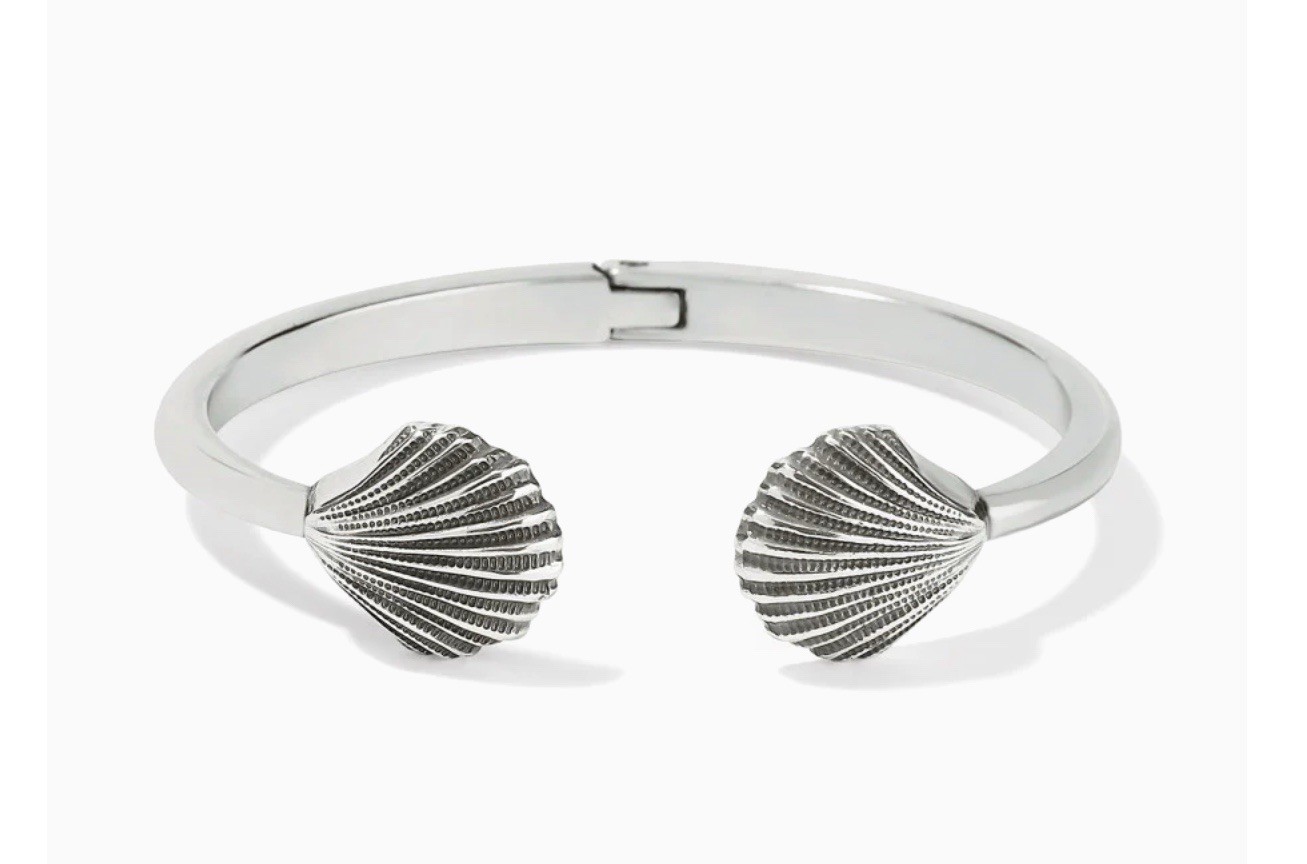 Brighton  Hinged Seashell Bangle ( Retail For 88.00)