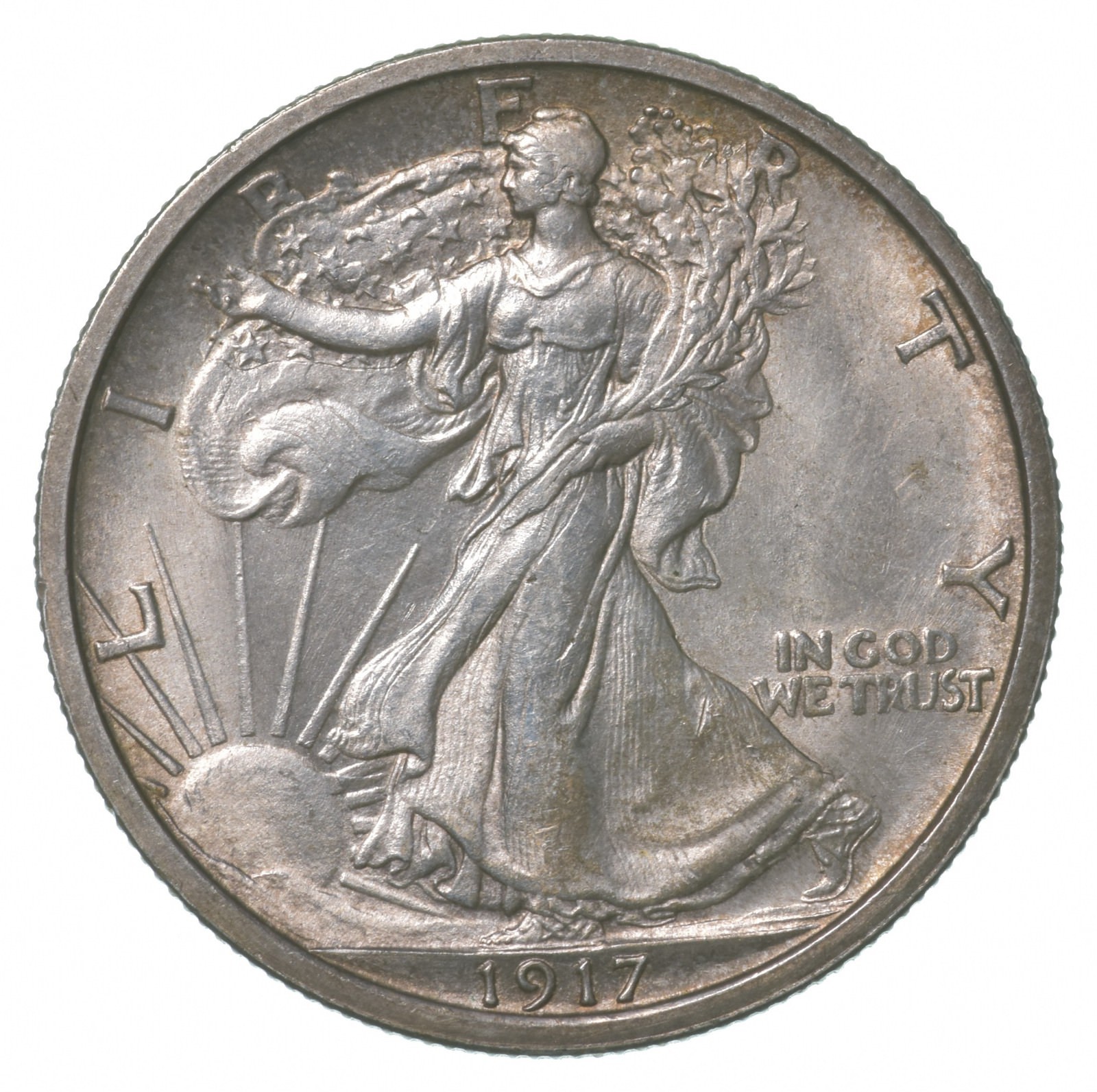 1917 Walking Liberty Half Dollar *6396