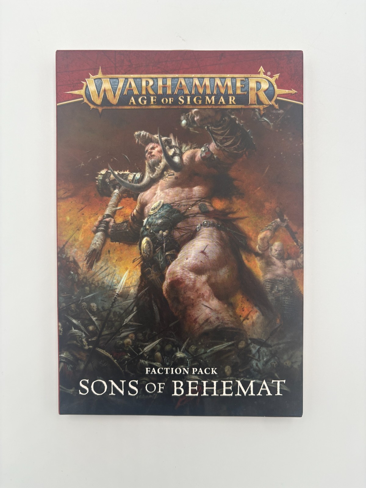 NEW UNOPENED Warhammer Age of Sigmar: Faction Pack - Sons of Behemat