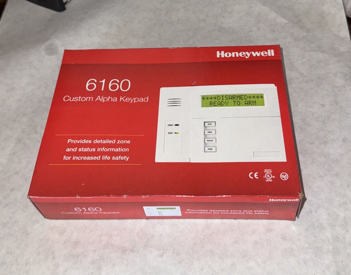 Honeywell 6160 Alpha Custom Keypad