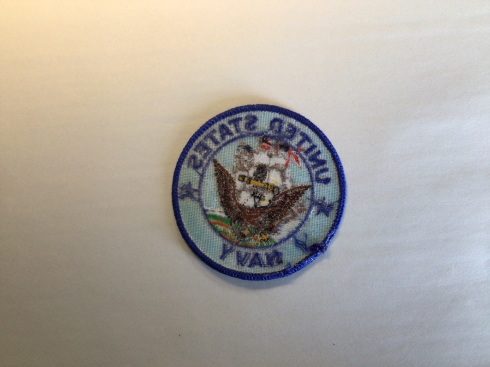 US Navy new iron-on embroidered 3 inch patch