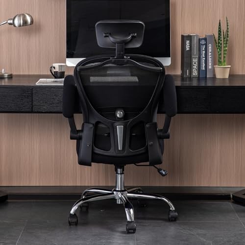 -6066 All-Around Fine-Tuned Comfort Chair. Liftable Seat, 4D Lumbar Black6
