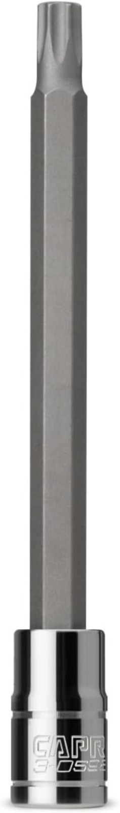 Capri Tools Long T30 Star Bit Socket, 1/4-Inch Drive - 3-0599