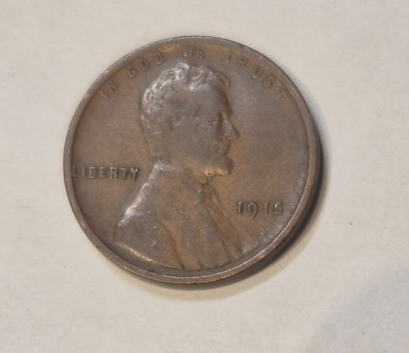 1915 P Lincoln Penny,  fine condition