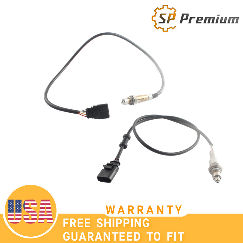2PCS O2 Lambda Oxygen Sensors Upstream&Downstream For Audi A3 2016-15 1.8L CNSB