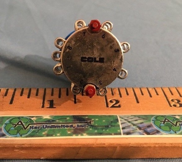 NEW Cole Model 3600-4145 Rotary Switch