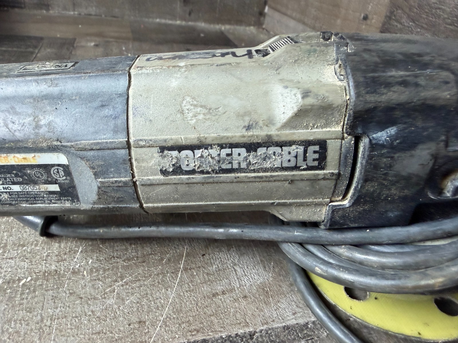 Porter-Cable Corded Angle Grinder Power Tool AS-IS UNTESTED