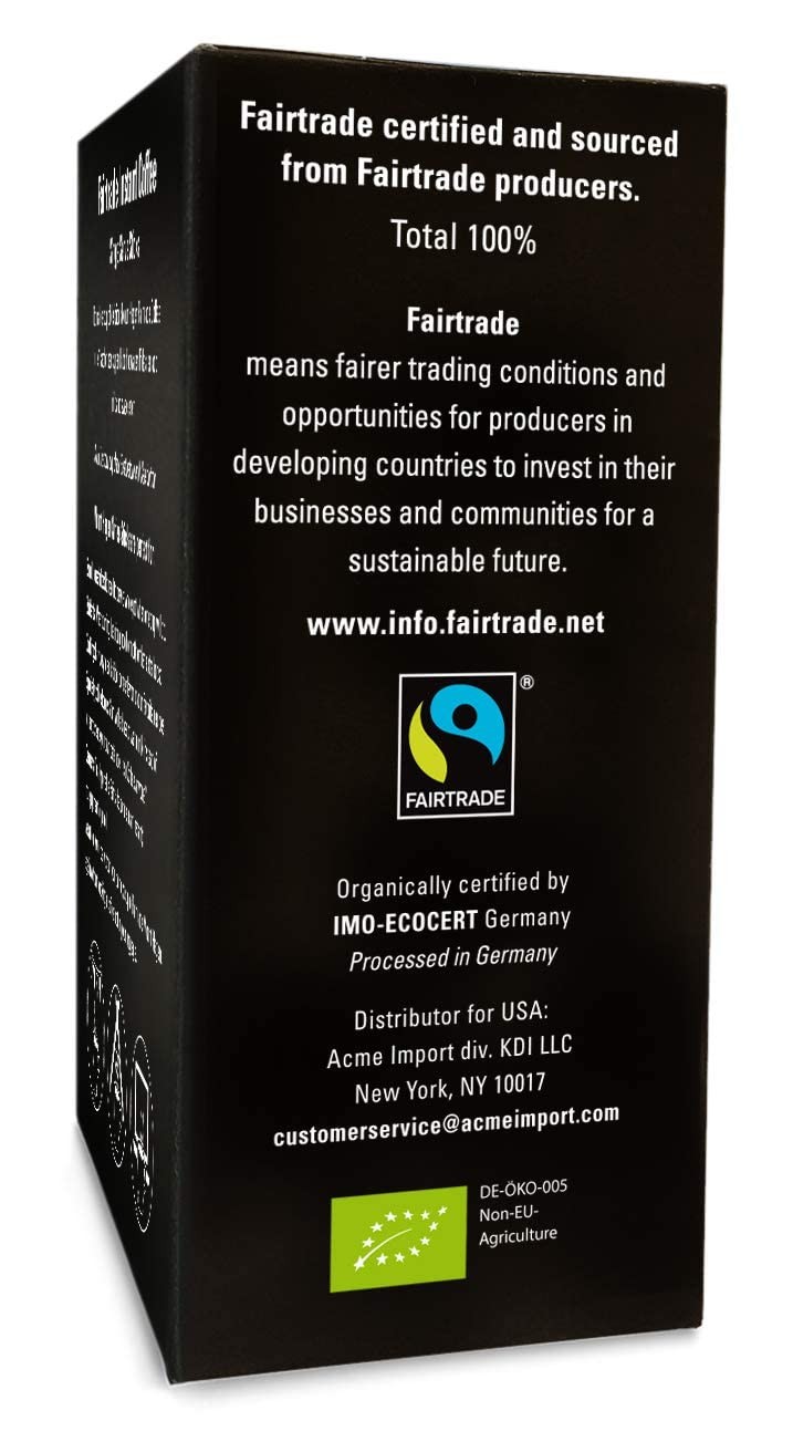 Mount Hagen 25 Count Single Serve Instant Decaf Coffee Packets - 1 Pack | Dec...