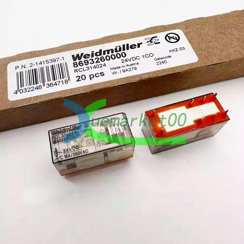 20PCS Weidmüller Relay RCL314024 8693260000 NEW