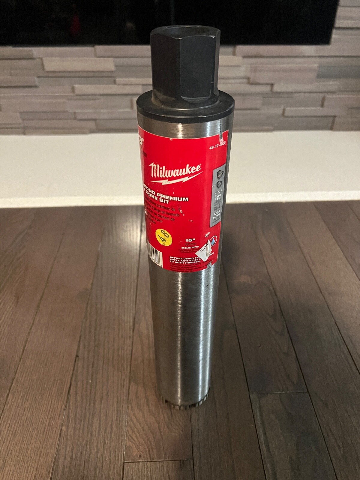 MILWAUKEE PREMIUM DIAMOND WET CORE BIT 3" 48-17-3030