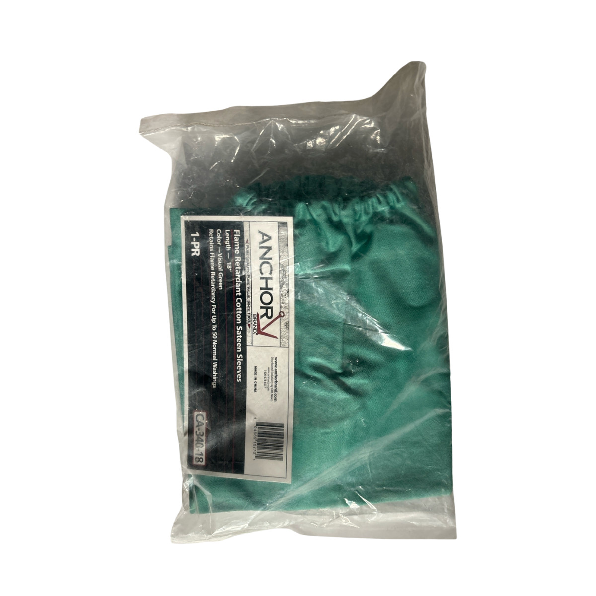 Anchor Flame Retardant Cotton Sateen Sleeves - #101 (11 Pair)