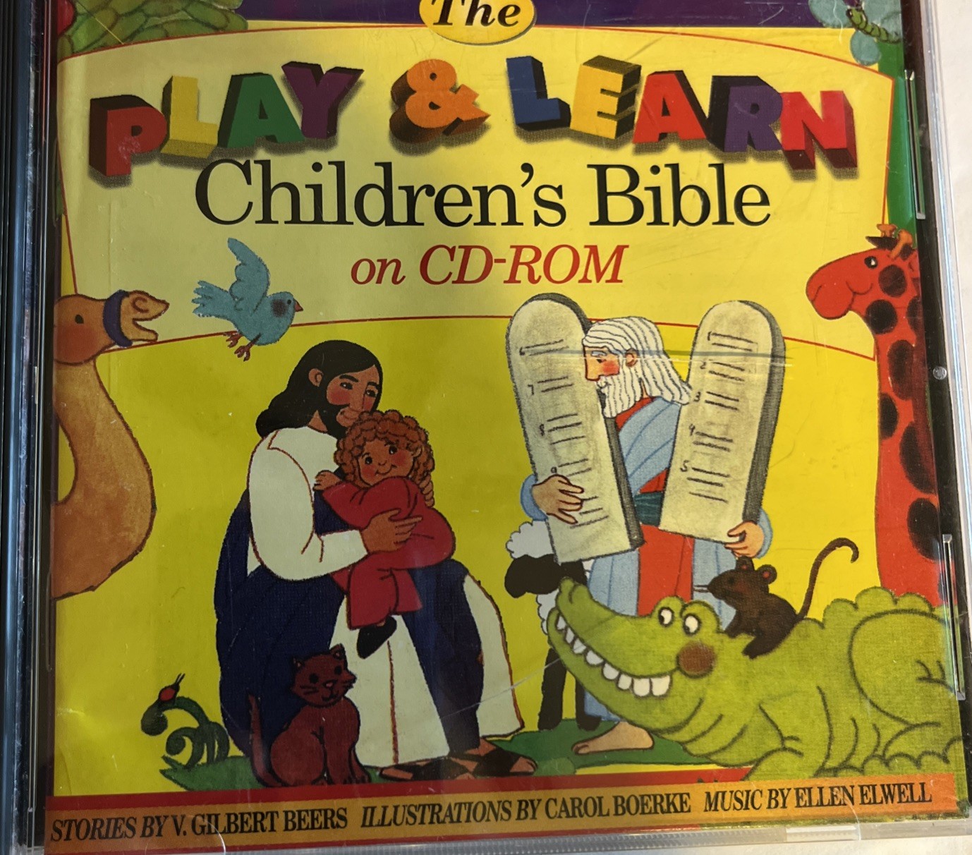 The Play & Learn Children’s Bible - CD-ROM 1996. Chariot Media. K