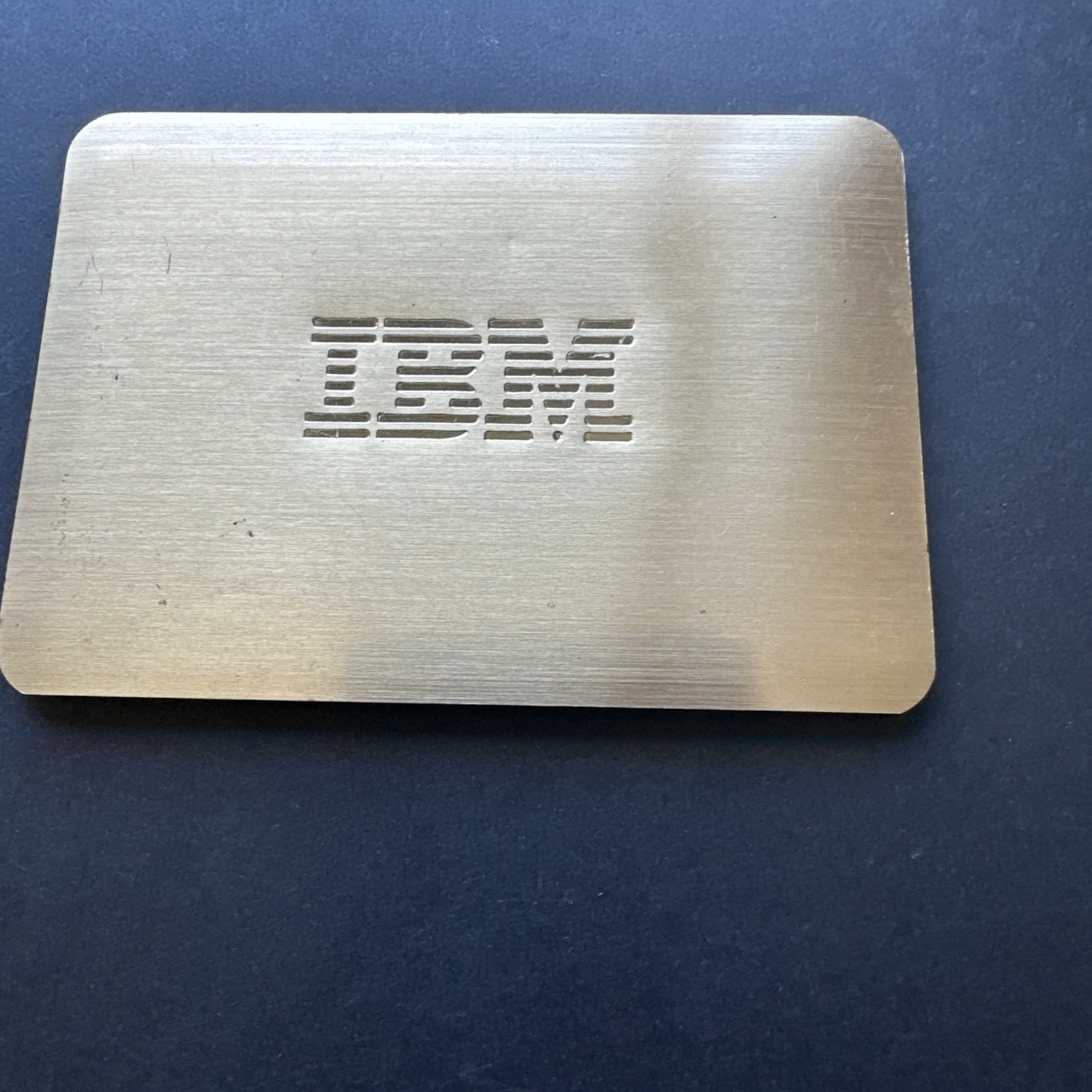 Vintage IBM NEW Pocket Address Book Accordion Fold Magnetic Closure