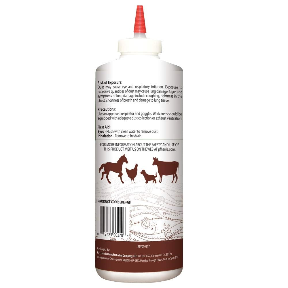Diatomaceous Earth Food Grade, Half Pound with Easy Application Puffer Tip