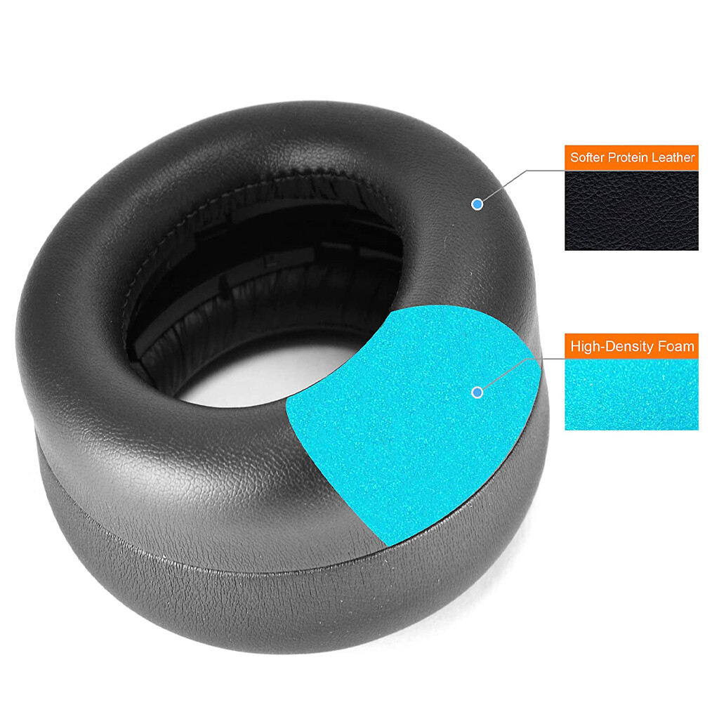 2x Replacement Soft Foam Ear Pads Cushion For Sony PS5 Pulse 3D Wireless Headset