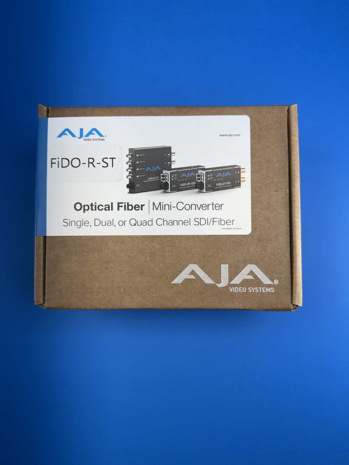 AjA Fido-R-ST Optical Fiber Mini Converter