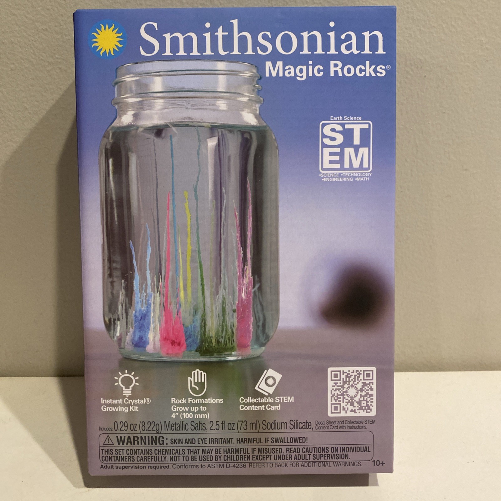 Smithsonian - Magic Rocks Kit. Brand New Sealed