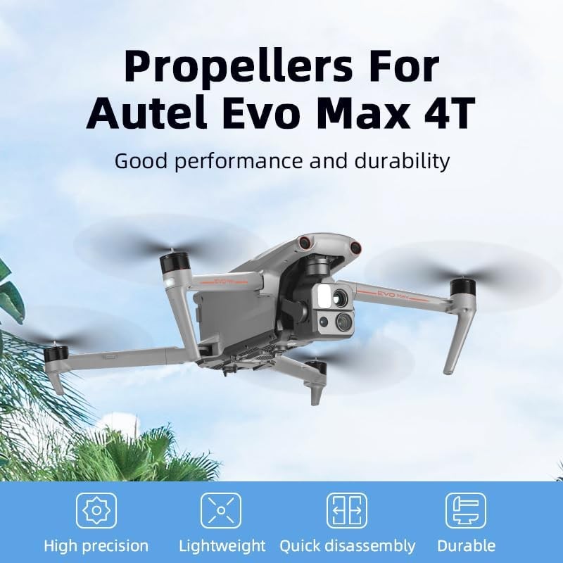 Autel Robotics EVO MAX 4T Propeller 1158 Blades Foldable & Durable Propellers